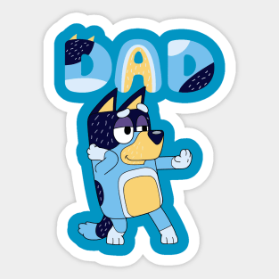 DAD DANCING day Sticker